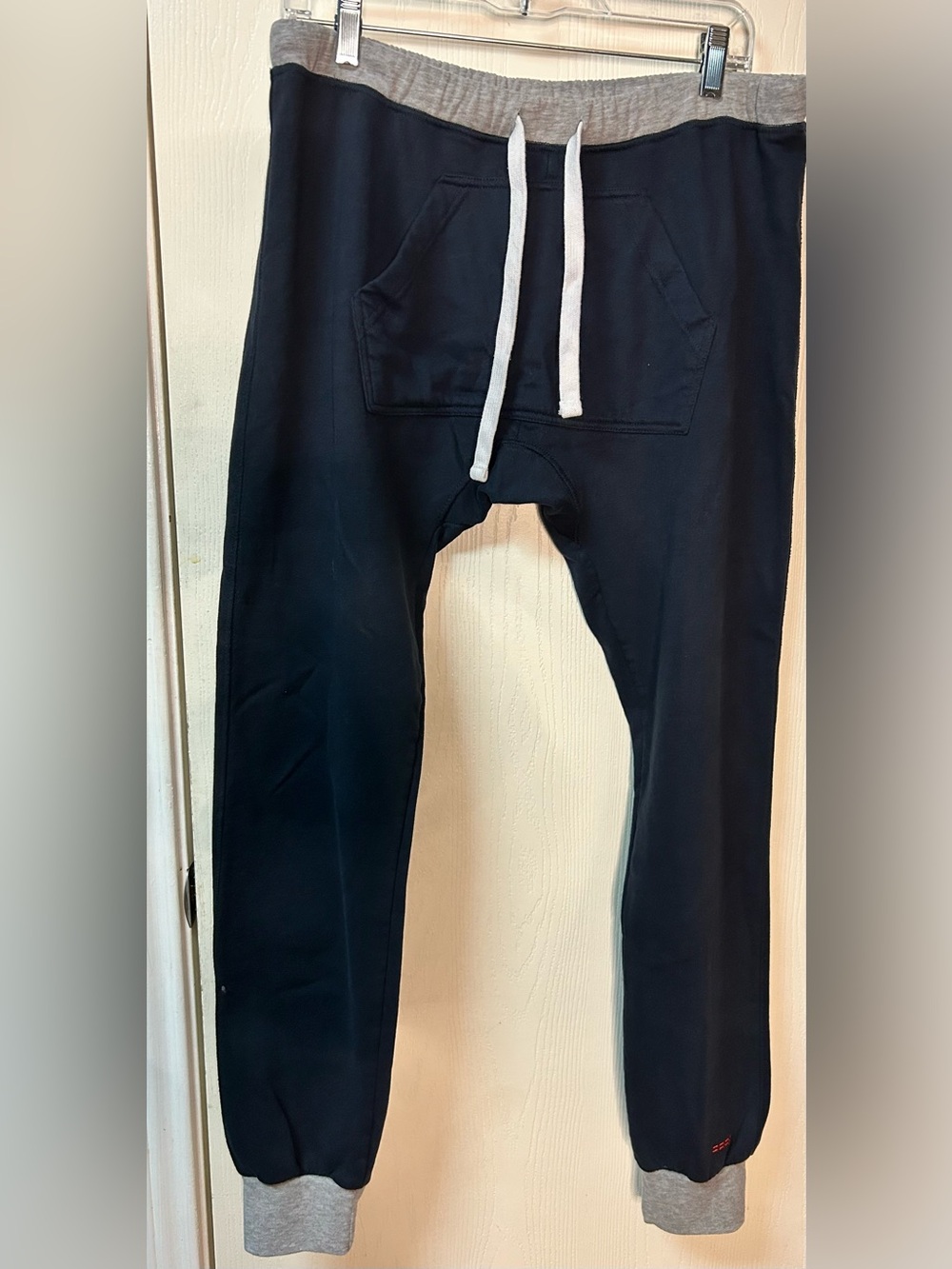 Love Life Navy Drawstring Jogger Pants. SZ L. Women’s